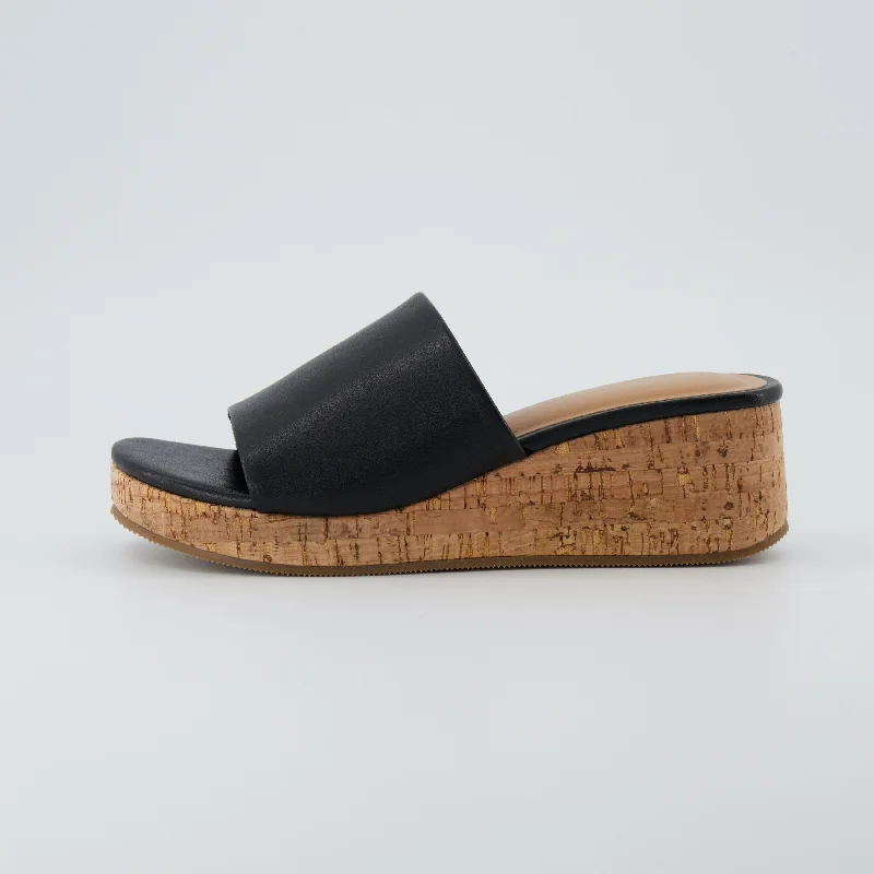 Nano Cork Wedge Sandal