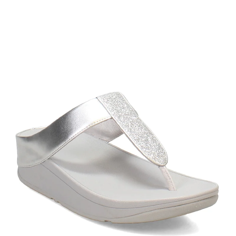 Women's FitFlop, Fino Glitterdust Toe-Post Sandal