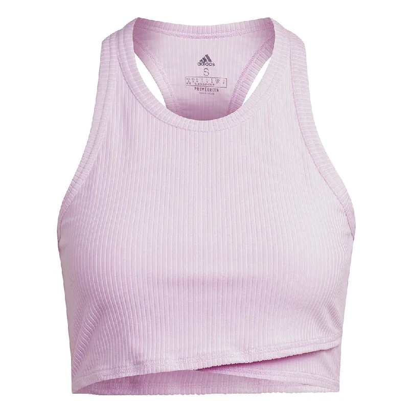 adidas - Women's Yoga Studio Wrapped Rib Tank Top (HP1967)