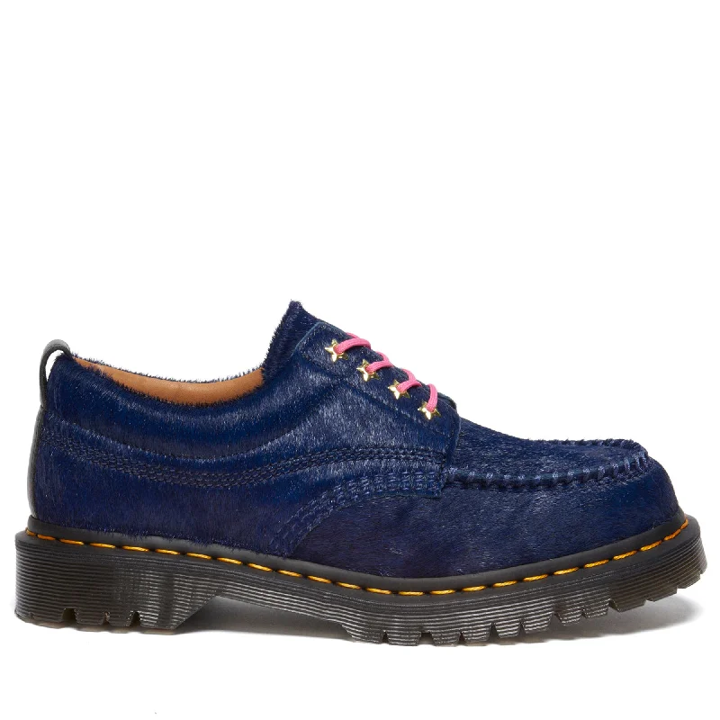 Awake NY x Dr. Martens Lowell Hair-On - Navy Peony