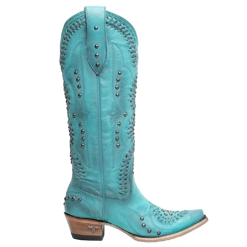 Cossette Studded Snip Toe Cowboy Boots