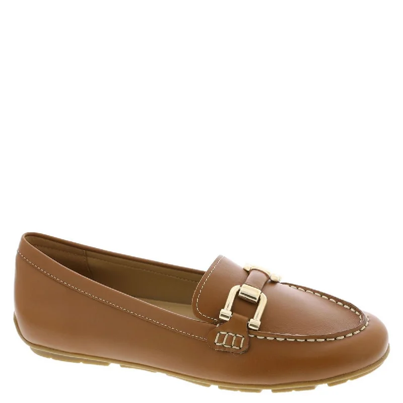 Easy Spirit Womens Megan Leather Slip On Loafers