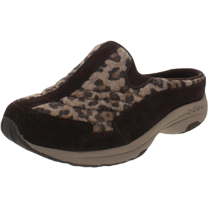 Easy Spirit Womens Travel Time 548 Suede Slip On Slip-On Sneakers