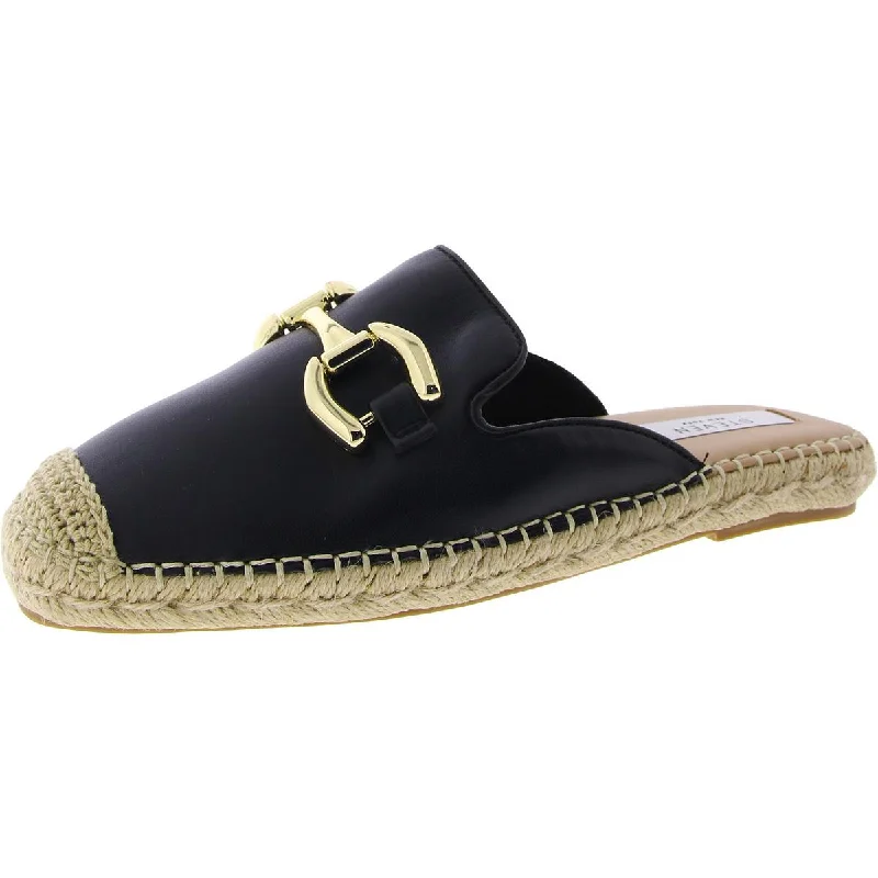 Steven New York Womens EVIE Faux Leather Slip On Mules