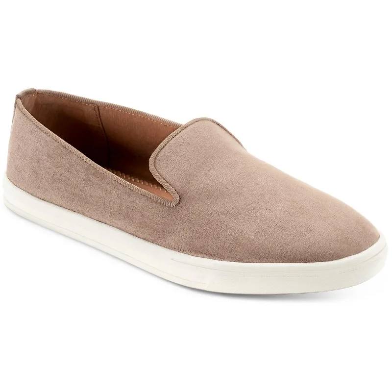 Style & Co. Womens Pennyy Faux Suede Padded Insole Loafers